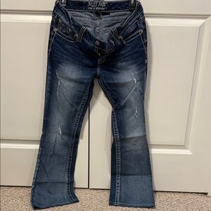Miss Me Dark Blue Flare Jeans